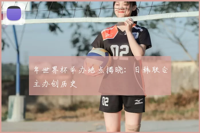 年世界杯举办地点揭晓:日韩联合主办创历史