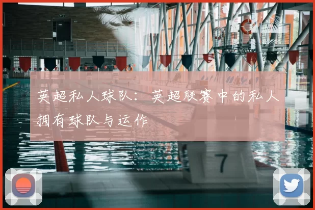 英超私人球队:英超联赛中的私人拥有球队与运作