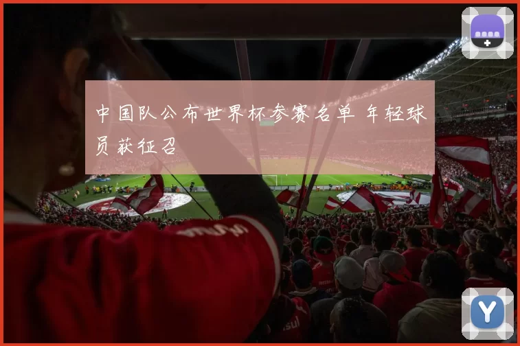 中国队公布世界杯参赛名单 年轻球员获征召