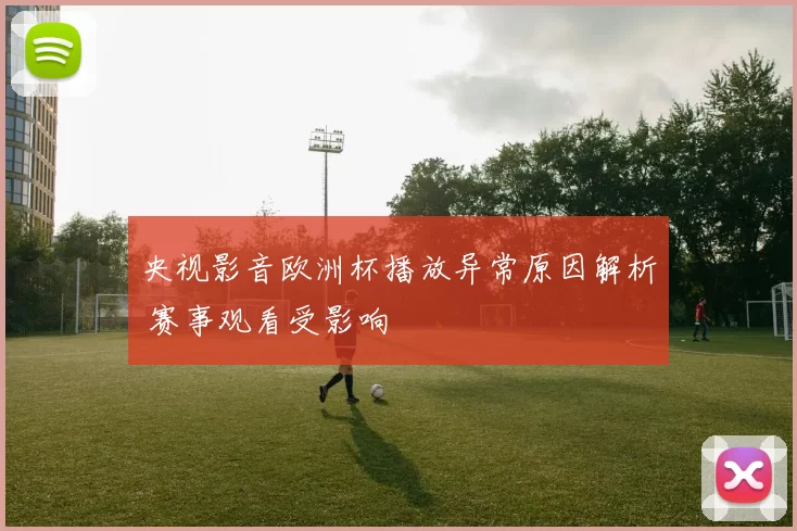 央视影音欧洲杯播放异常原因解析 赛事观看受影响