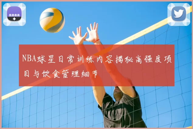 NBA球星日常训练内容揭秘高强度项目与饮食管理细节