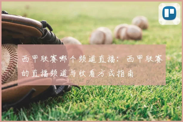 西甲联赛哪个频道直播:西甲联赛的直播频道与收看方式指南